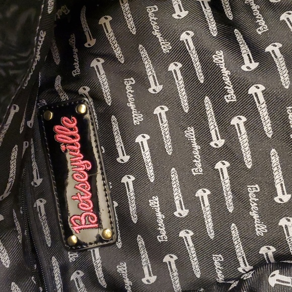 Betseyville Roses and Anchors sequins bag - Picture 8 of 14